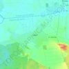 Топографическая карта Кидры, высота, рельеф
