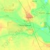 Топографическая карта Малая Девица, высота, рельеф