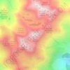 Топографическая карта Panticosa, высота, рельеф