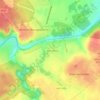 Топографическая карта Малая Володарка, высота, рельеф