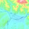Топографическая карта 康萨, высота, рельеф