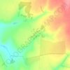Топографическая карта Снохино, высота, рельеф