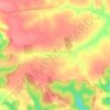 Топографическая карта Анатольевка, высота, рельеф