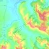 Топографическая карта Бабино, высота, рельеф