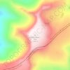 Топографическая карта Харнаурды-Кеу, высота, рельеф
