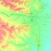 Топографическая карта Kharagpur, высота, рельеф