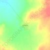 Топографическая карта Акадыр, высота, рельеф