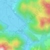 Топографическая карта Strohwolln, высота, рельеф