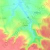Топографическая карта Плоское, высота, рельеф