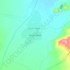 Топографическая карта Булун-Терек, высота, рельеф