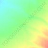 Топографическая карта Сункайты, высота, рельеф