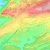 Топографическая карта Gelincik, высота, рельеф