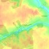 Топографическая карта Внучки, высота, рельеф