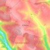 Топографическая карта Морозов, высота, рельеф