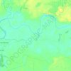 Топографическая карта Овинцево, высота, рельеф
