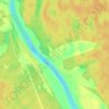 Топографическая карта Старое Рамушево, высота, рельеф