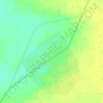 Топографическая карта Розовка, высота, рельеф