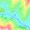 Топографическая карта Гиреви, высота, рельеф