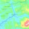 Топографическая карта Bulathkohupitiya, высота, рельеф