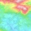 Топографическая карта Piscia-Rossa, высота, рельеф