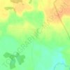 Топографическая карта Солнечное, высота, рельеф