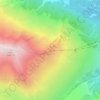 Топографическая карта Метеостанция, высота, рельеф