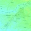 Топографическая карта Куртан, высота, рельеф