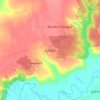 Топографическая карта Дубовка, высота, рельеф