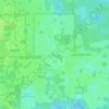 Топографическая карта Kalamazoo, высота, рельеф