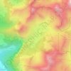 Топографическая карта Sommand, высота, рельеф