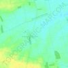 Топографическая карта Houches, высота, рельеф