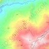 Топографическая карта 新寨, высота, рельеф