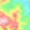 Топографическая карта Guardamar, высота, рельеф