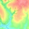 Топографическая карта Морозова, высота, рельеф