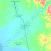 Топографическая карта Vicente Guerrero, высота, рельеф