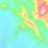 Топографическая карта فيفا, высота, рельеф