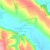 Топографическая карта Григоровка, высота, рельеф