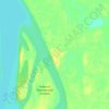 Топографическая карта Новоникольское, высота, рельеф