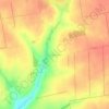 Топографическая карта Суходольское, высота, рельеф