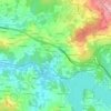 Топографическая карта Cecebre, высота, рельеф
