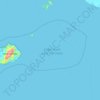 Топографическая карта Pulau Pandan, высота, рельеф