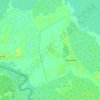 Топографическая карта Замошье, высота, рельеф