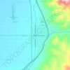 Топографическая карта Nephi, высота, рельеф