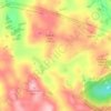 Топографическая карта Солдатская, высота, рельеф