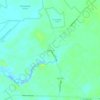 Топографическая карта Quantico, высота, рельеф