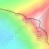 Топографическая карта Гималаи, высота, рельеф