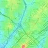 Топографическая карта Greenville, высота, рельеф