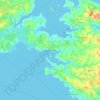 Топографическая карта Summerside, высота, рельеф