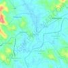 Топографическая карта Kattachira, высота, рельеф