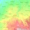 Топографическая карта Bumijawa, высота, рельеф